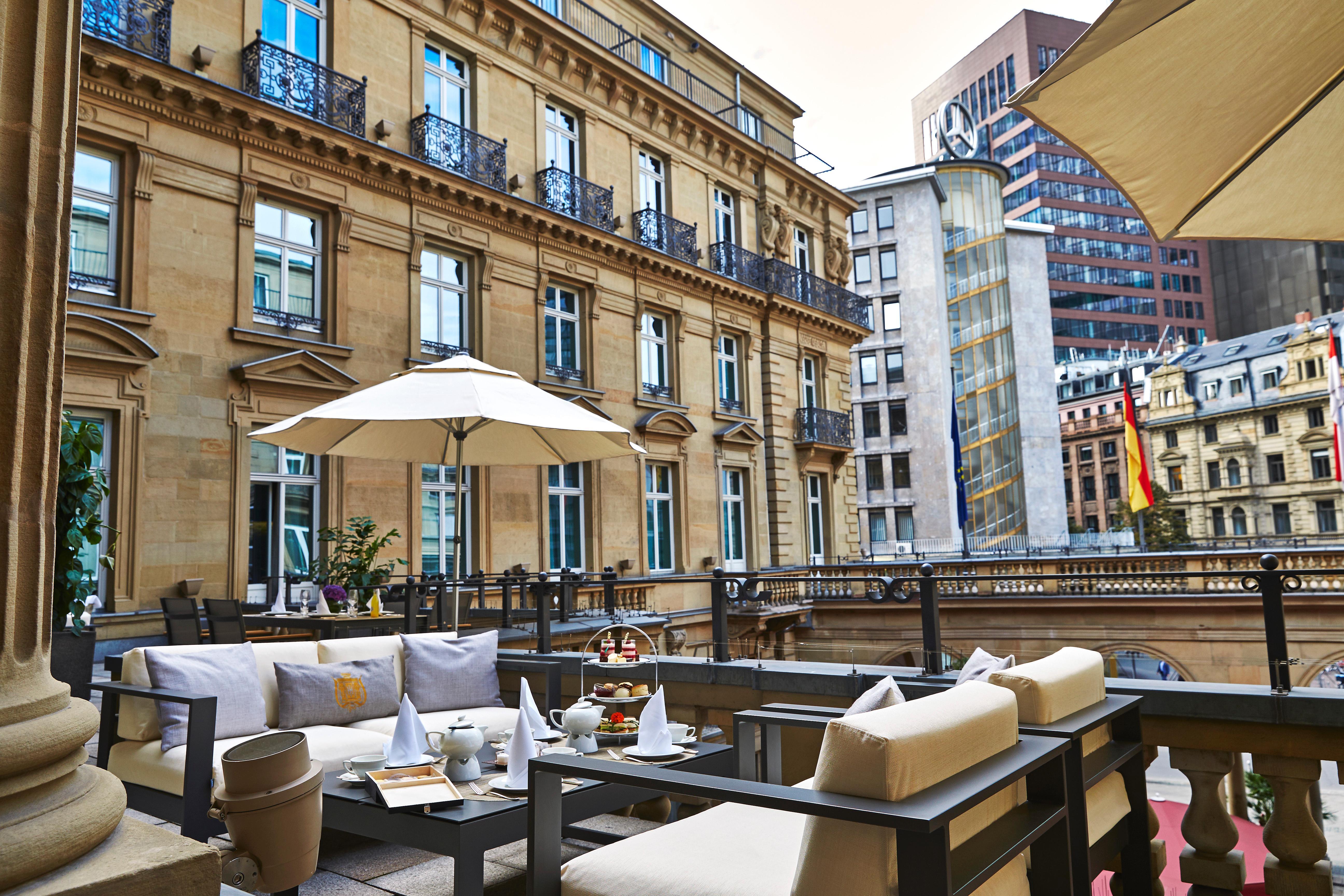 Steigenberger Icon Frankfurter Hof Hotel Frankfurt am Main Exterior photo The Terrace at the Hotel de Saxe